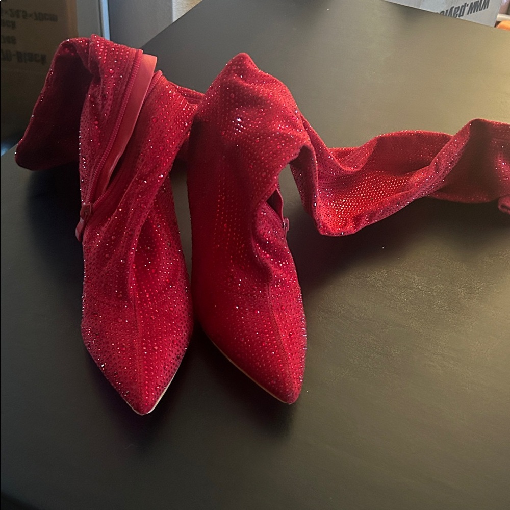 Red Women's Boots